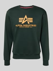 Regular Fit Sweatshirt mit Logo-Print von Alpha Industries - 29