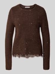 Regular fit pullover met mohairgehalte van Christian Berg Woman Selection - 6