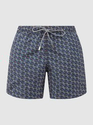 Zwembroek met all-over motief  van Zeybra Blauw / turquoise - 11