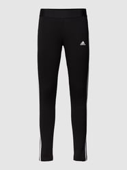 Leggings mit labeltypischen Galonstreifen von ADIDAS SPORTSWEAR Grau / Schwarz - 47