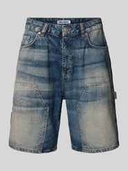 Jeansshorts mit 5-Pocket-Design von REVIEW Blau - 29