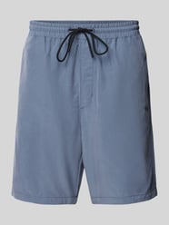 Shorts mit Eingrifftaschen Modell 'Dan' von HUGO Blau - 48