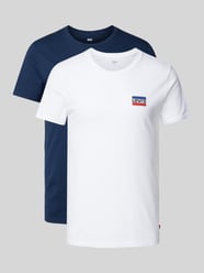 T-Shirt mit Label-Print im 2er-Pack von Levi's® - 16