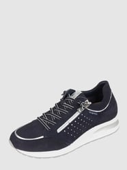 Sneakers van leer, model 'Venice' van Bagatt Blauw / turquoise - 19