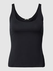 PLUS SIZE tanktop met ronde hals van Esprit Curvy Grijs / zwart - 35