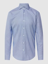 Business-Hemd mit Kentkragen Modell 'Joe' von BOSS Blau - 30