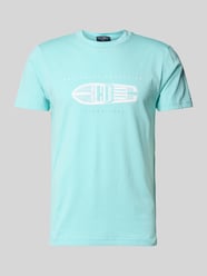 T-Shirt mit Label-Print von Zeybra - 31