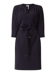 Kleid mit Taillengürtel  von s.Oliver BLACK LABEL Blau - 16
