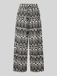 Wide Leg Stoffhose mit Tunnelzug von Christian Berg Woman - 47