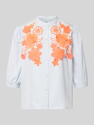 boxy fit overhemdblouse van puur katoen model 'JORJA' van Essentiel Antwerp - 5