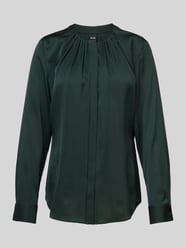 Blouse met ruches, model 'Banorah' van BOSS Groen - 9