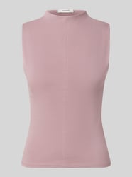 Slim Fit Top aus Baumwoll-Mix Modell 'Belisa' von Topshop Pink - 16