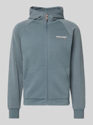 Regular Fit Sweatjacke mit Logo-Print Modell 'Thatcher' von JACK & JONES - 25