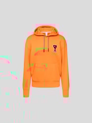 Hoodie mit Label-Patch von Ami Paris X Puma Orange - 8