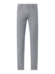 Modern Fit Hose mit Stretch-Anteil Modell 'Bill' von Gardeur Blau / Türkis - 7