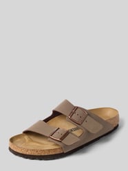 Slides aus echtem Leder mit breiten Riemen Modell 'ARIZONA' von Birkenstock - 5