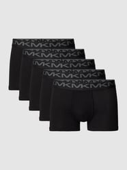 Trunks mit Logo-Bund im 5er-Pack von MICHAEL Michael Kors Grau / Schwarz - 36