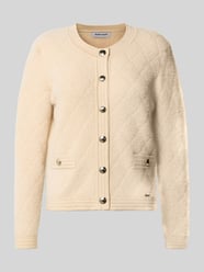 Kurtka z dzianiny z listwą guzikową od More & More - 13