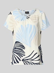 Bluzka koszulowa o kroju loose fit z nadrukiem allover od s.Oliver BLACK LABEL - 31