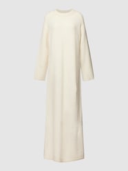 Maxikleid in Strick-Optik von Marc O'Polo Weiß - 28