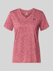 Regular Fit Sport-T-Shirt mit LOGO-Print Modell 'Tech SSV- Twist' von Under Armour - 8