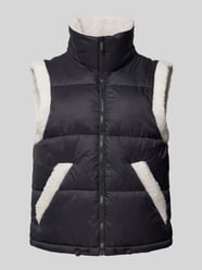 Bodywarmer met teddybont, model 'ERIKA' van Only - 2