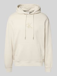 Regular Fit Hoodie mit Logo-Patch Modell 'Fleece' von Calvin Klein Jeans - 38