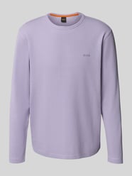 Longsleeve mit Label-Stitching Modell 'Tempesto' von BOSS Orange - 22