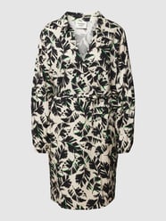 Blousejurk met all-over motief, model 'Azza' van Another Label Wit - 5