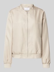 Bomberjacke mit Stehkragen Modell 'PAPAYA' von Vila Beige - 21