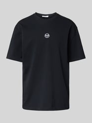 T-Shirt mit Label-Stitching Modell 'SIMBA' von SERGIO TACCHINI - 14