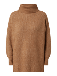 Oversized Rollkragenpullover mit Woll-Anteil Modell 'Lirico' von Mango - 40