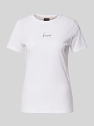 T-shirt met labeldetail van BOSS Orange - 19