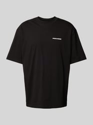 Oversized T-Shirt mit Logo-Print von Pegador Schwarz - 5