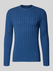 Strickpullover mit Zopfmuster und Rundhalsausschnitt von Superdry - 2
