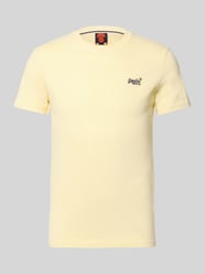T-shirt w kroju regular fit z haftowanym logo od Superdry - 43