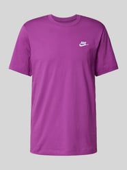 T-Shirt mit Logo-Stitching von Nike Lila - 3