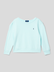 Sweatshirt met labelstitching van Polo Ralph Lauren Kids Groen - 8