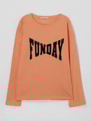 Longsleeve mit Print von Tom Tailor Orange - 33