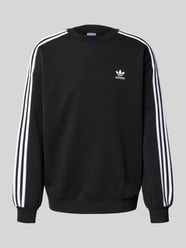 Sweatshirt mit Label-Stitching und Rundhalsausschnitt von adidas Originals - 36
