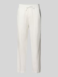 Straight Fit Schmale Hose aus Leinen-Lyocell-Mix Modell 'CINO' von HUGO - 1