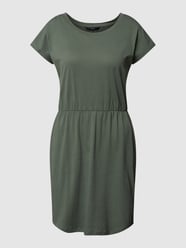 Minikleid mit Rundhalsausschnitt Modell 'LUNA' von Vero Moda Grün - 41