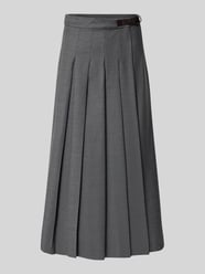 Ausgestellter Wickelrock aus Schurwoll-Mix Modell 'FASTOSO' von Weekend Max Mara - 22