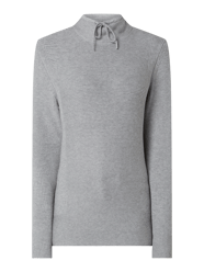 Pullover mit Tunnelzug  von BETTY & CO GREY Grau - 35