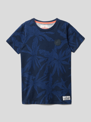 T-shirt met gebloemd motief van VINGINO Blauw - 32