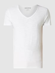 Longshirt aus Slub Jersey von REVIEW Weiß - 33