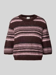 Relaxed Fit Strickpullover aus Woll-Mix Modell 'ALLO' von ICHI - 15