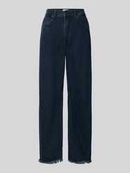 Wide Fit Jeans mit Lyocell-Anteil mit Fransenabschluss von Rich & Royal - 45