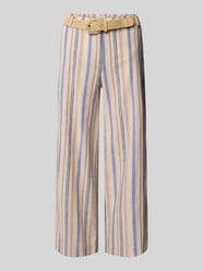 Wide Fit Stoffhose aus Leinen-Mix von Christian Berg Woman - 17