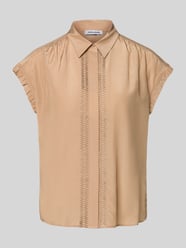 bluzka o kroju regular fit z ukrytą listwą guzikową od MORE & MORE - 48